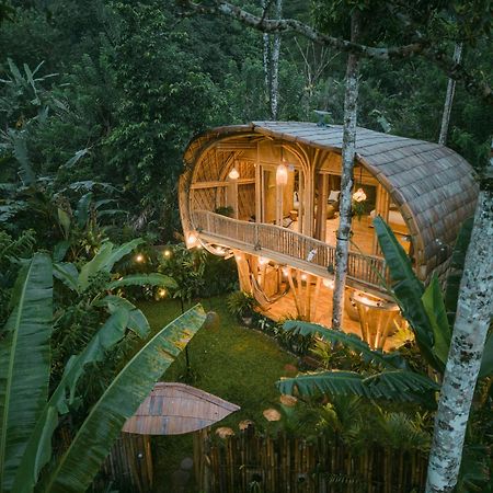 Alamvaya Bali Bamboo House Villa Sidemen  Exterior photo