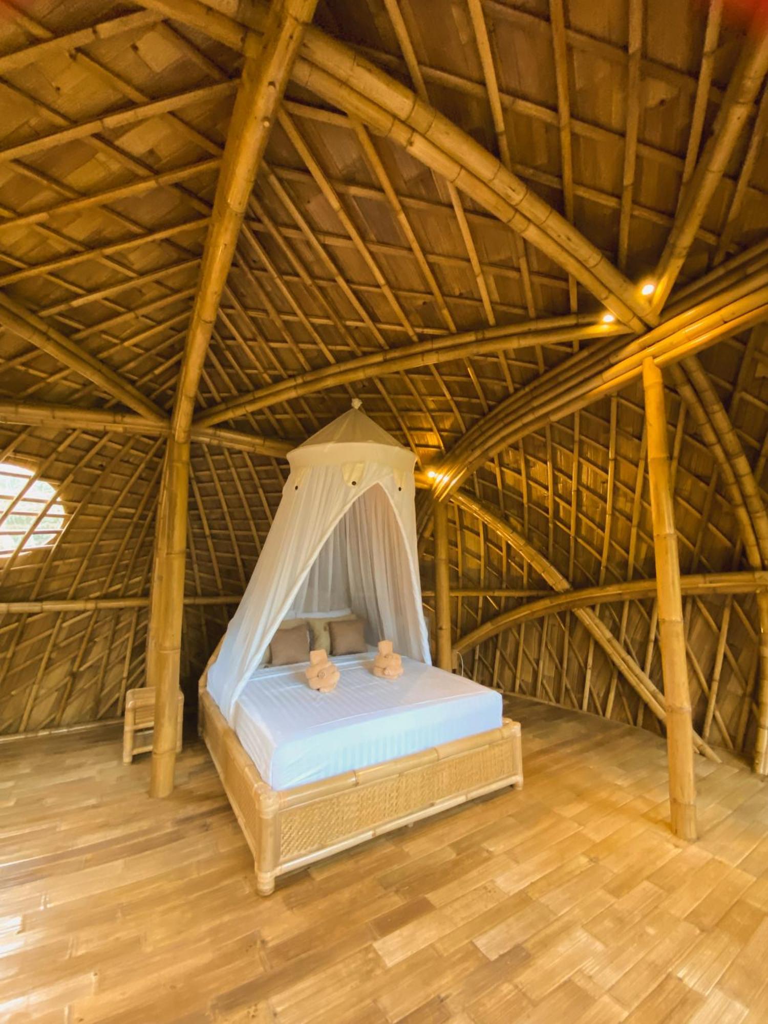Alamvaya Bali Bamboo House Villa Sidemen  Exterior photo
