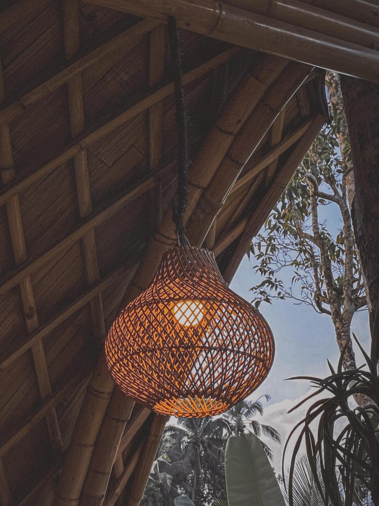 Alamvaya Bali Bamboo House Villa Sidemen  Exterior photo
