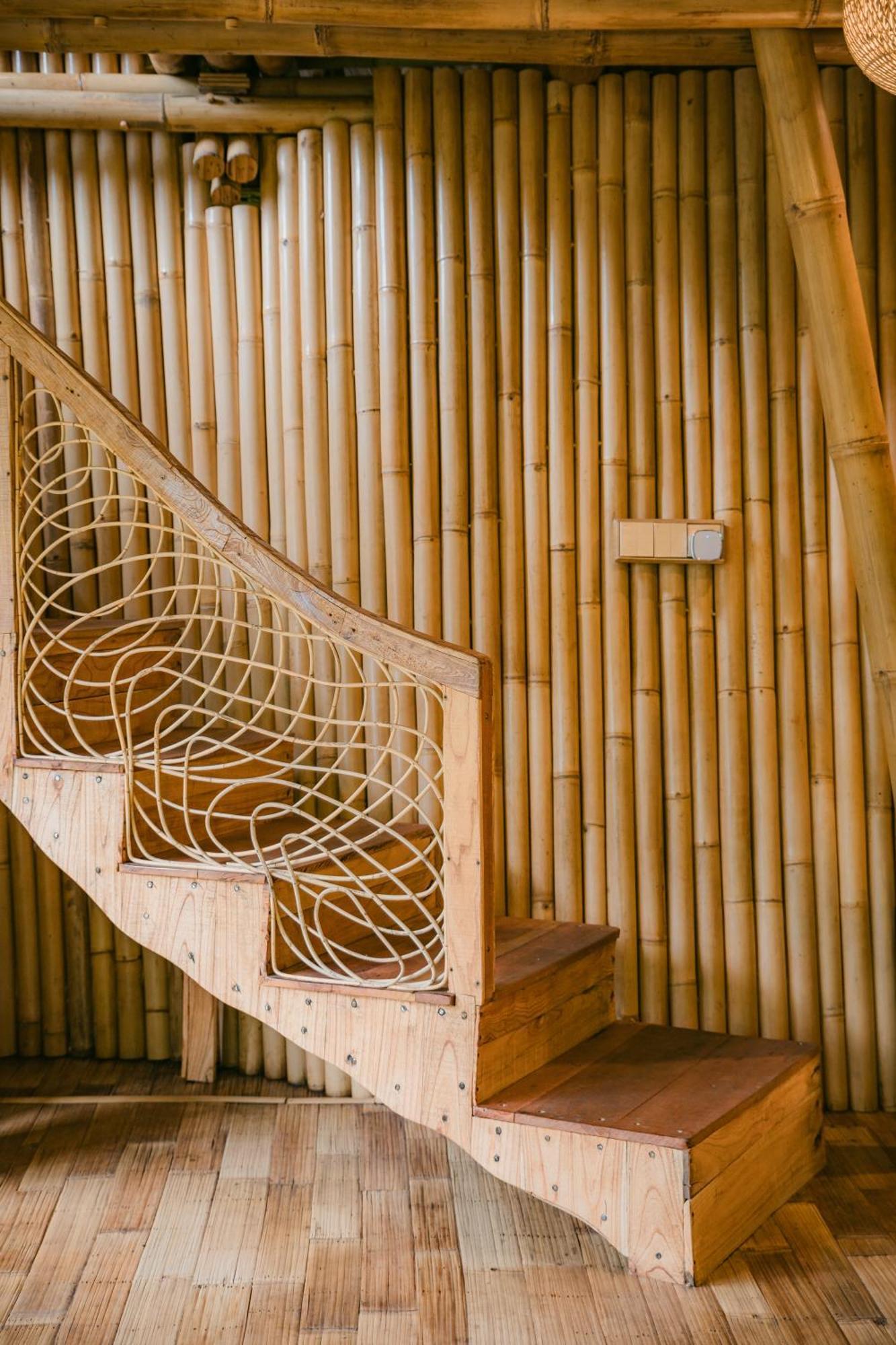 Alamvaya Bali Bamboo House Villa Sidemen  Exterior photo