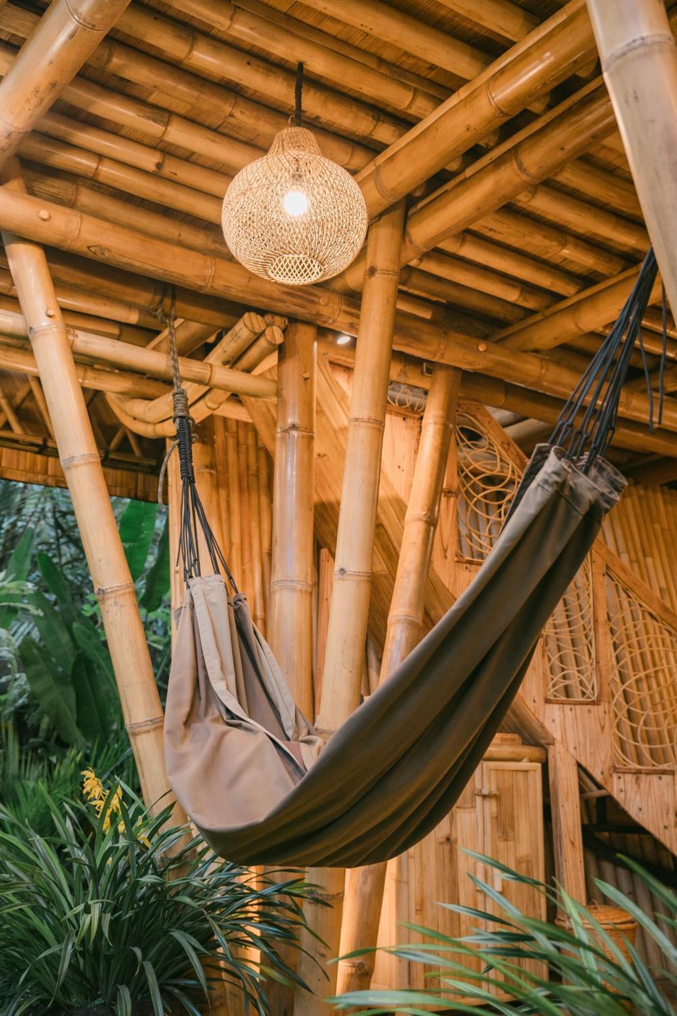 Alamvaya Bali Bamboo House Villa Sidemen  Exterior photo